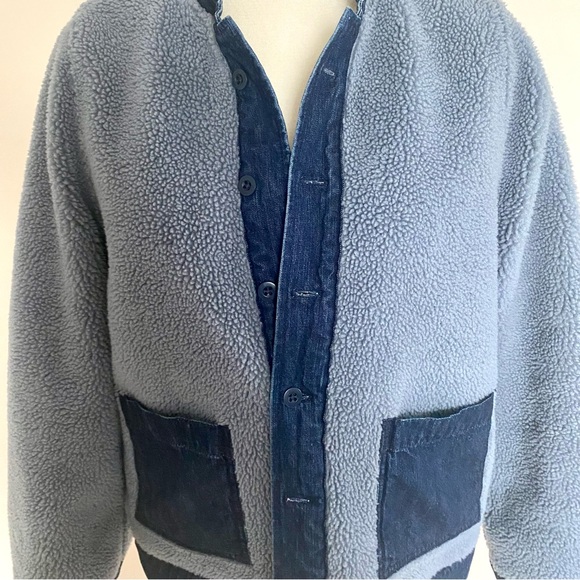 Madewell Reversible Sherpa Jean Jacket - Picture 11 of 11